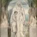 The Angel of the Divine Presence clothing Adam and Eve with coats of skins